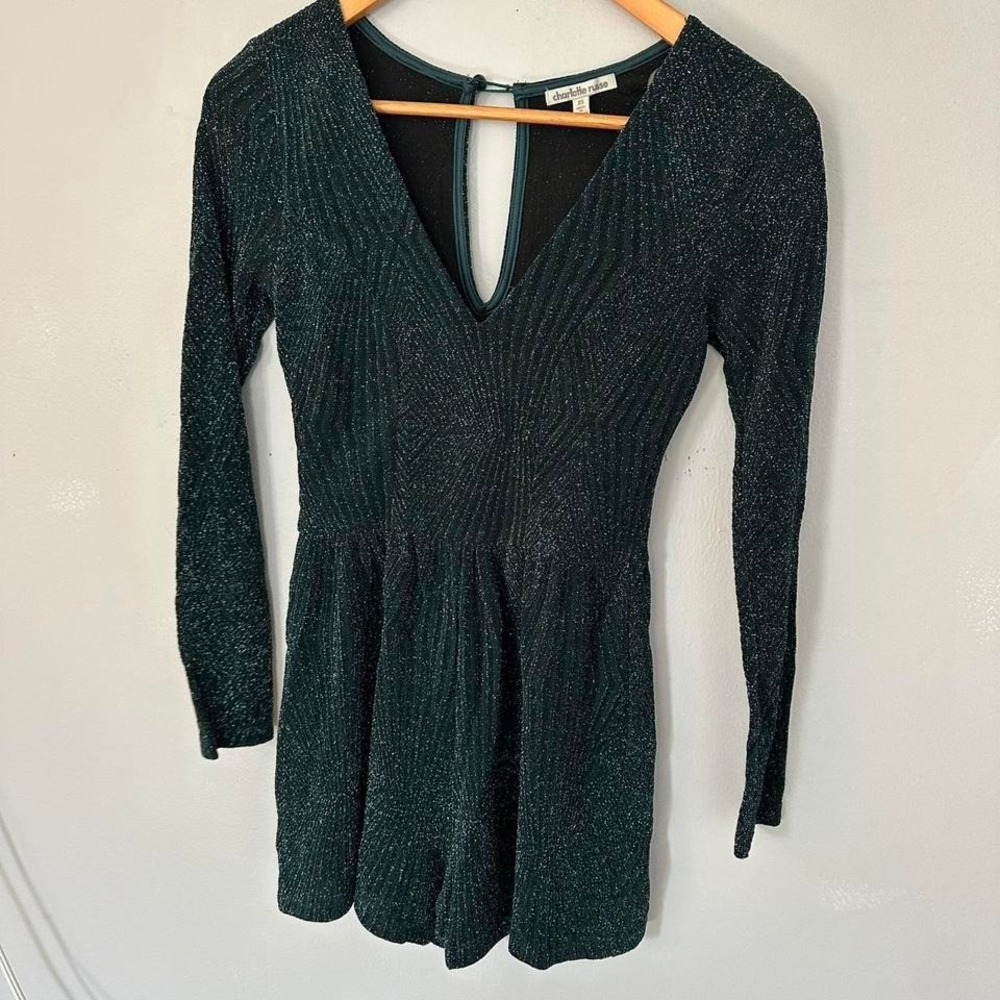 Long‎ Sleeved Mini Dress